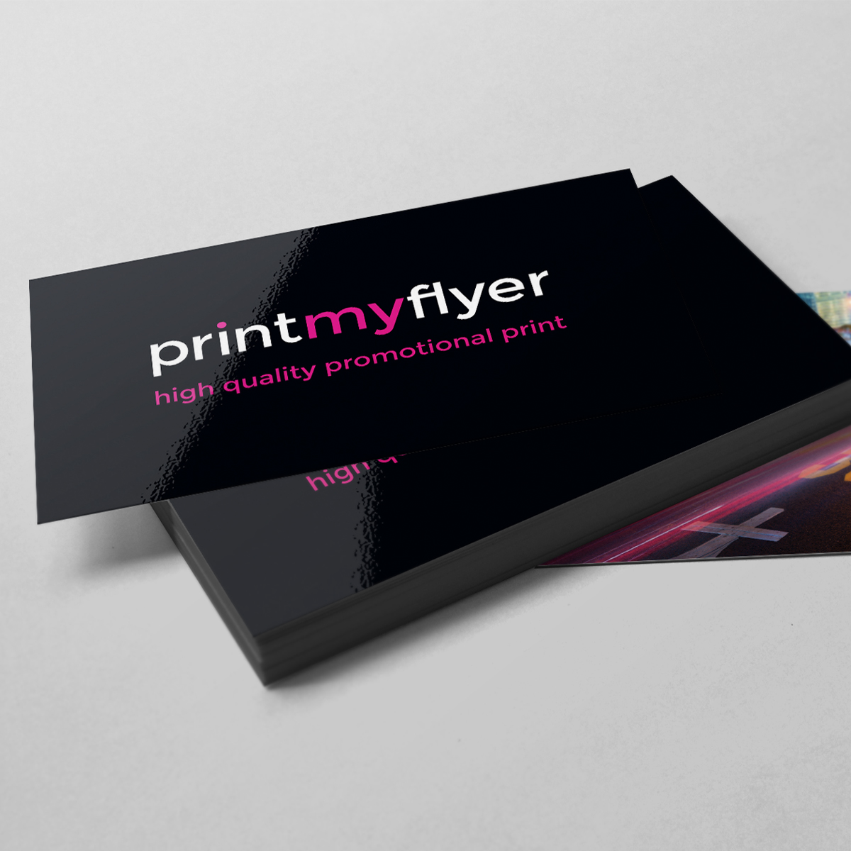 Laminated on sale business cards